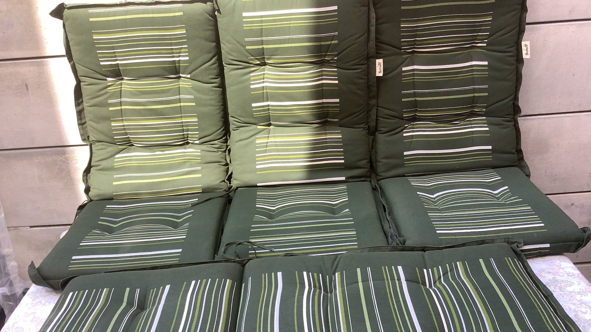 Tuinstoel kussens geschikt voor hoge rugleuning, Tuin en Terras, Tuinmeubel-accessoires, Ophalen of Verzenden, Zo goed als nieuw