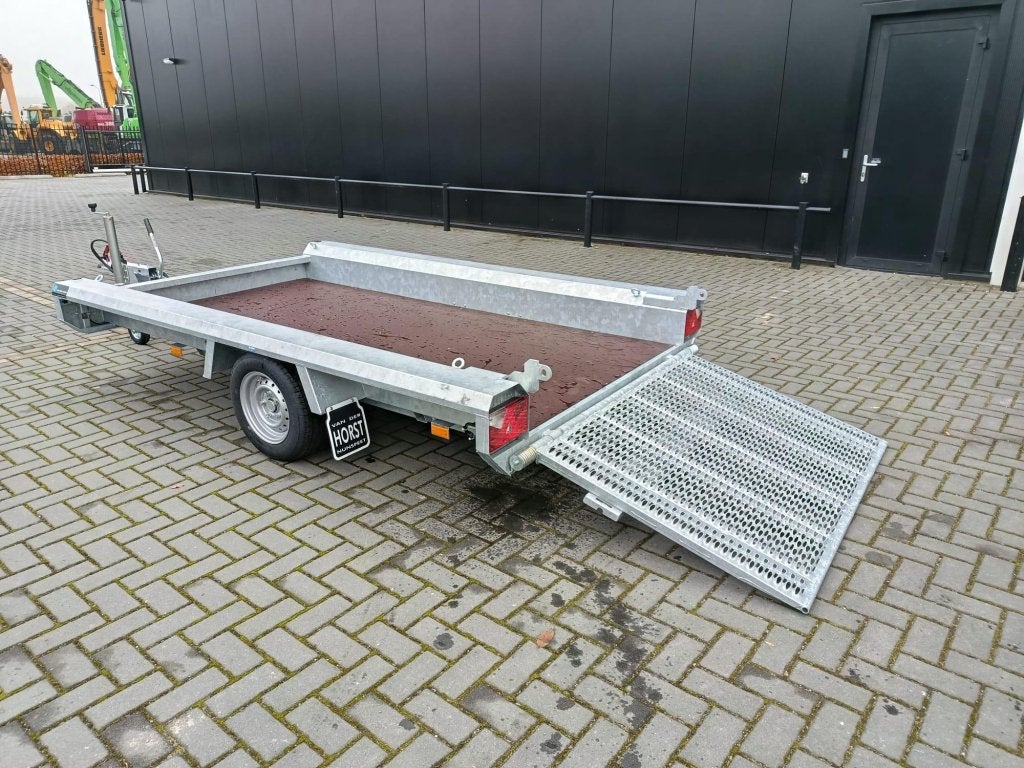 Hulco Terrax 1-as machinetransporter 1500 kg - voorraad, Nieuw