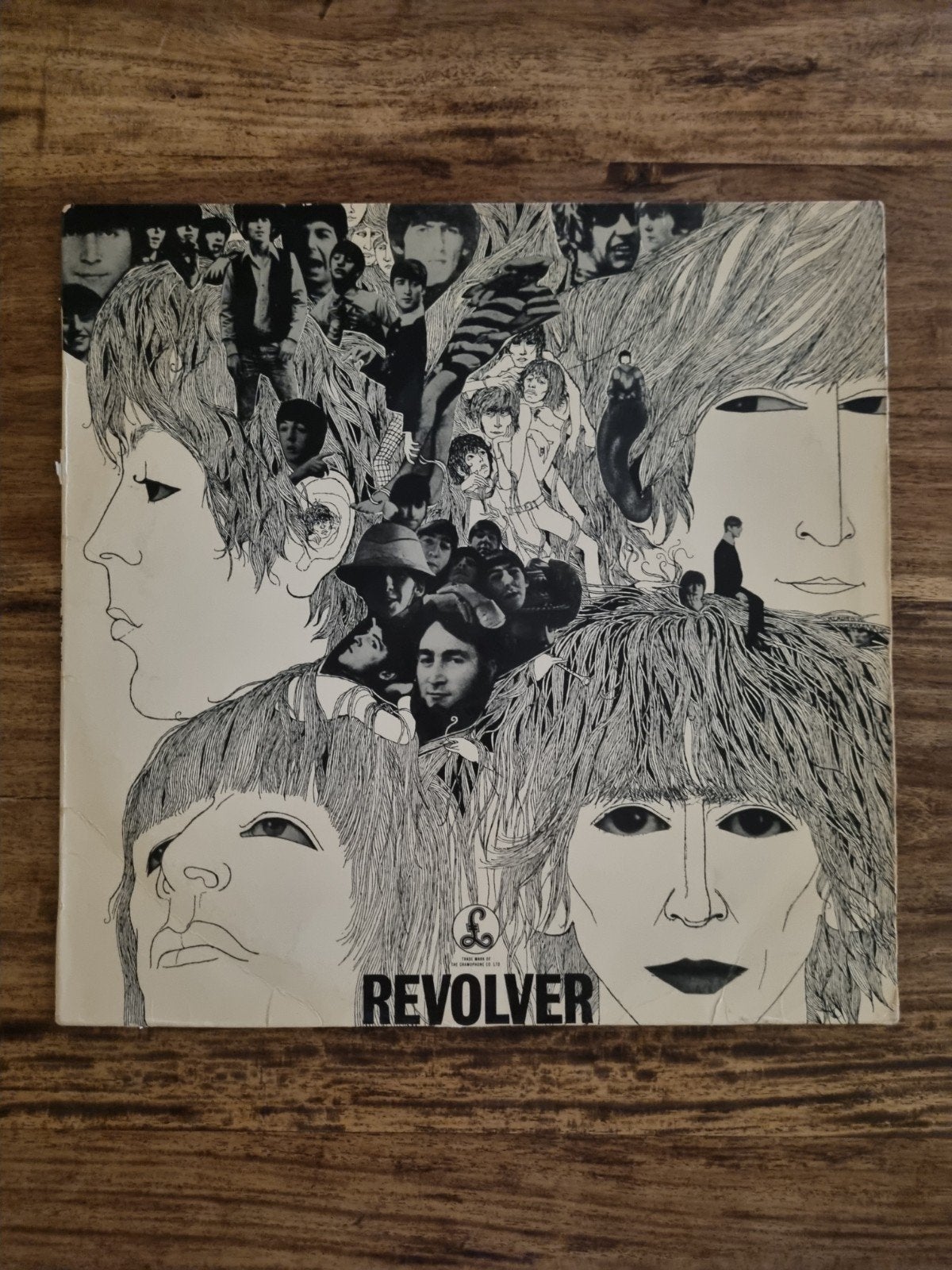 The Beatles - Revolver LP (1966, Made in Holland), Cd's en Dvd's, Vinyl | Pop, LP, Gebruikt, Pop, Originele persing