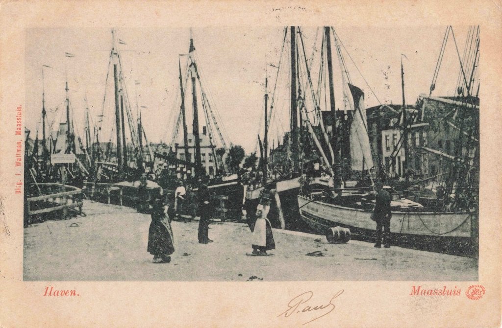 Maassluis Haven L3440, Ophalen, Voor 1920, Gelopen, Zuid-Holland