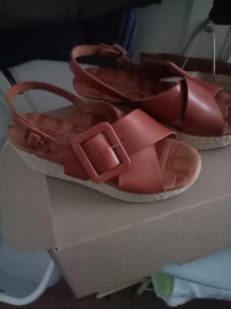Stoere sandalen van Shabbies, Kleding | Dames, Schoenen, Ophalen, Zo goed als nieuw, Zwart, Sandalen of Muiltjes