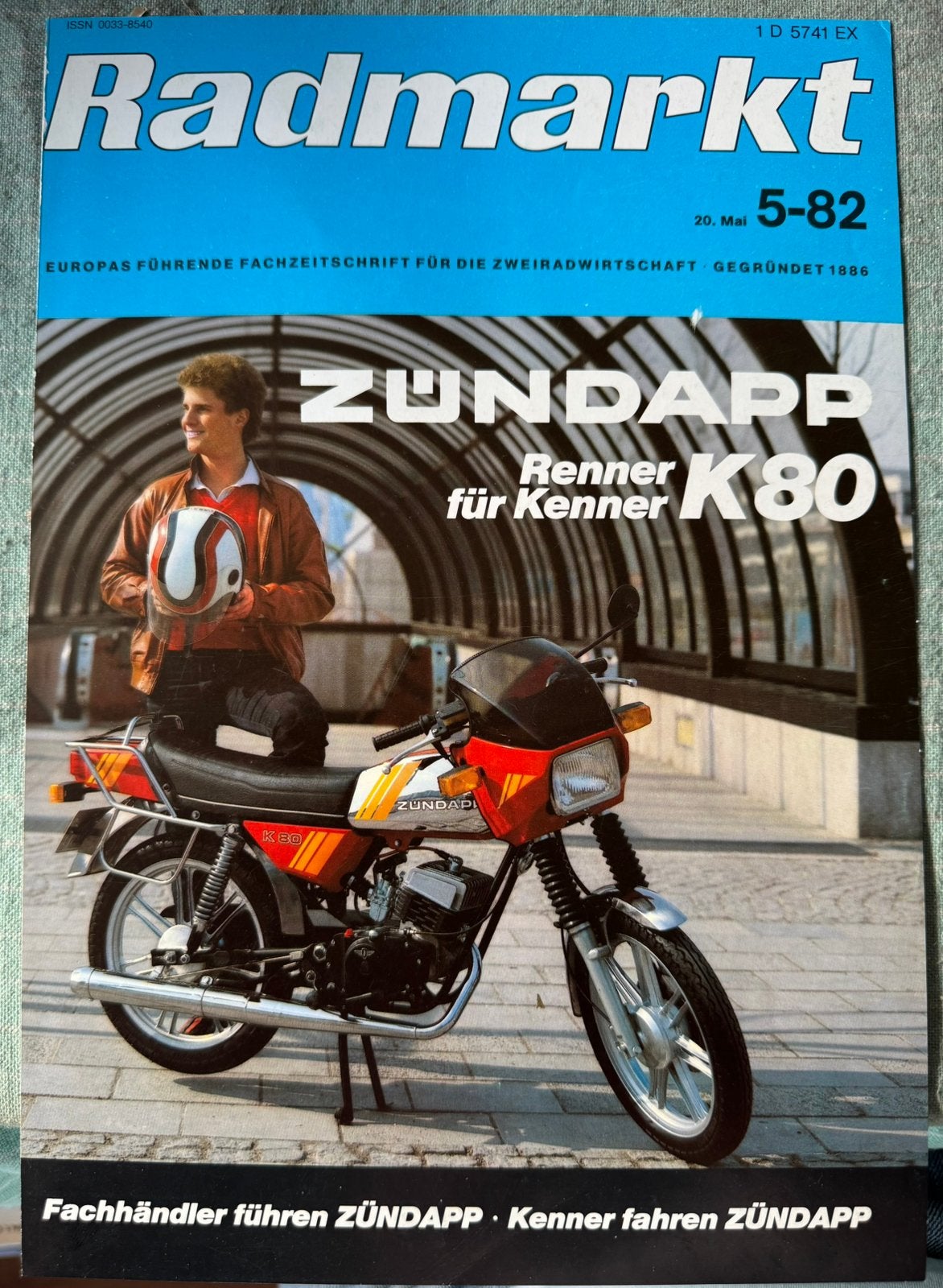Advertentie Zündapp K80, Verzenden, Zo goed als nieuw, Motoren