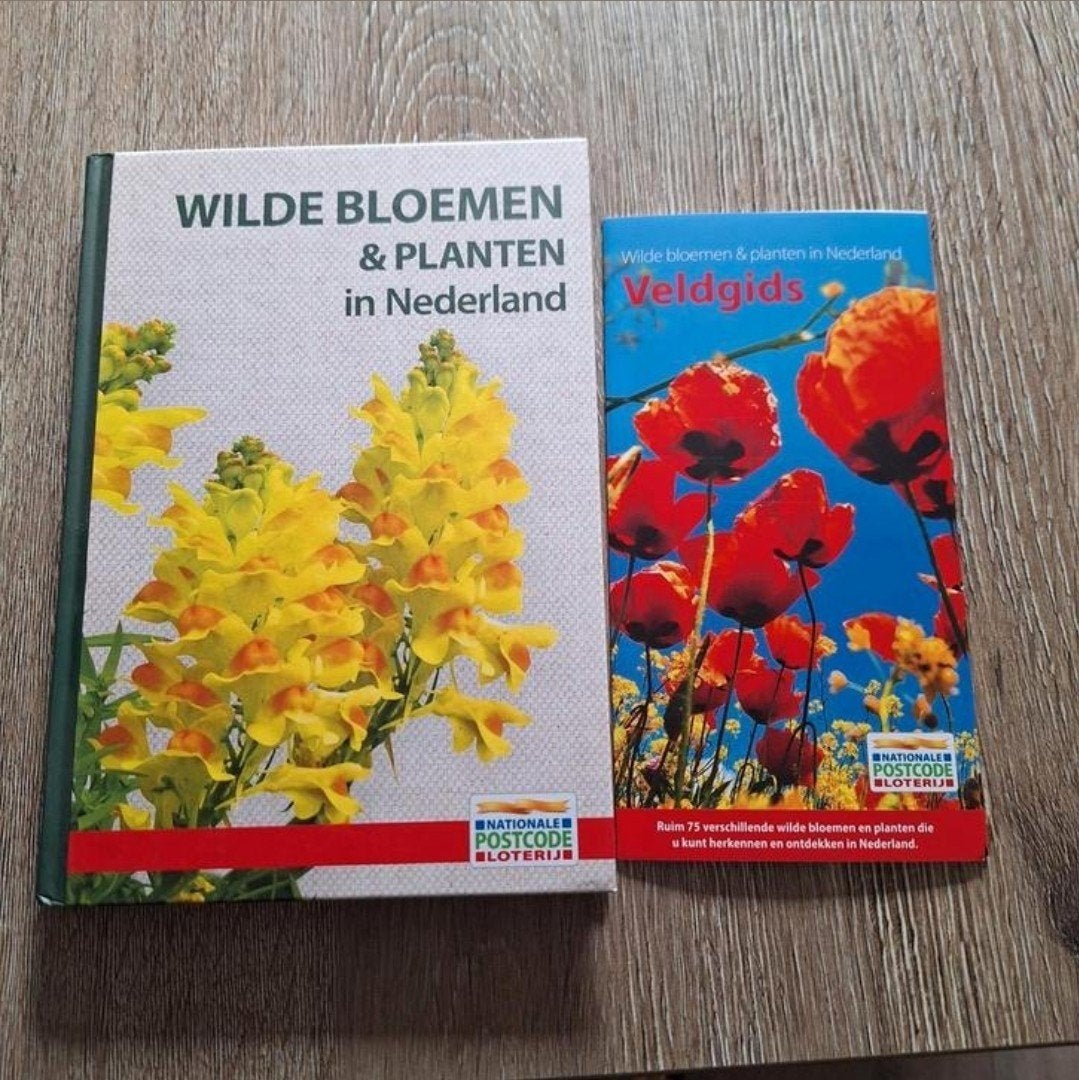 wilde bloemen en planten in Nederland met veldgids, Boeken, Natuur, Ophalen of Verzenden, Nieuw, Bloemen, Planten en Bomen