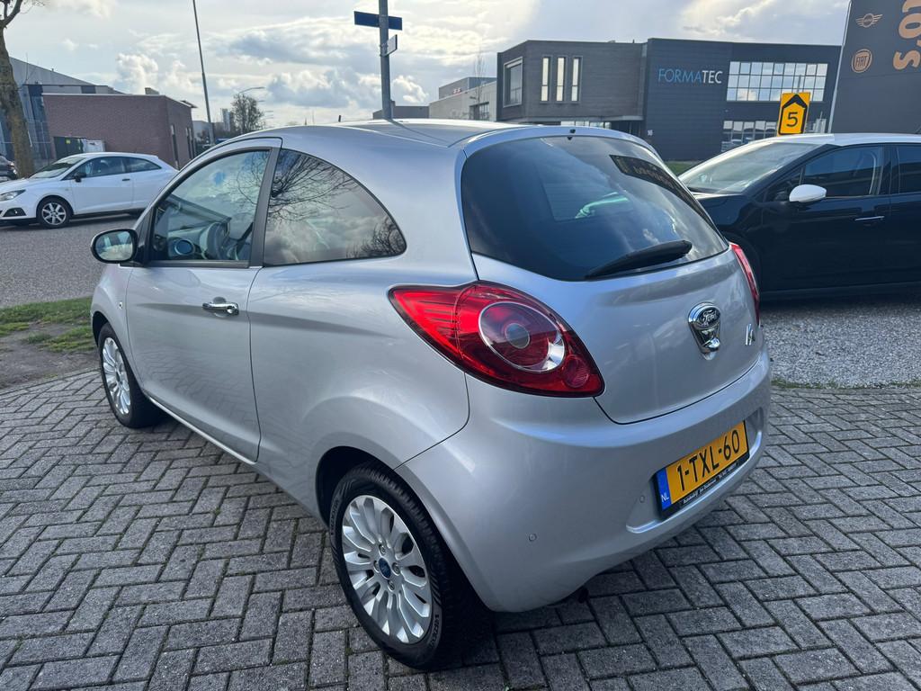 Ford Ka 1.2 Titanium X start/stop|Stoelverw.|Airco, Auto's, Voorwielaandrijving, Stof, Gebruikt, 4 stoelen