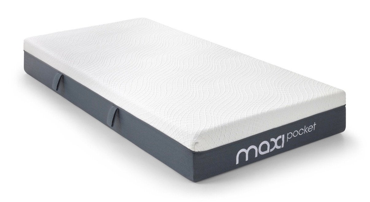 Maxi pocket matras (netjes) 90x200, Huis en Inrichting, Ophalen, Gebruikt, 90 cm, Eenpersoons
