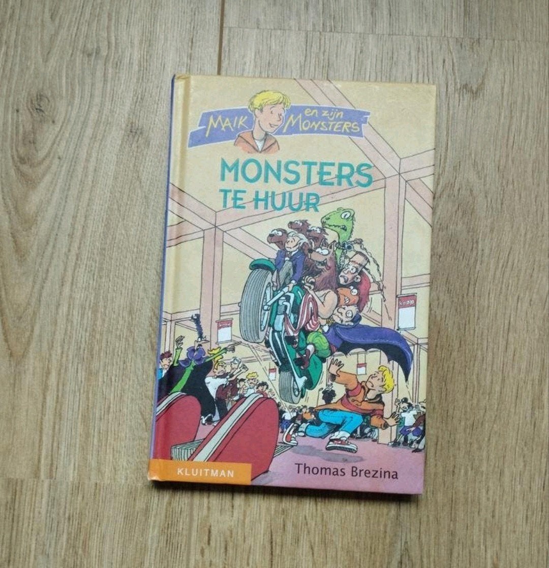 Maik Monsters: Monsters te Huur - Deel 2, Ophalen of Verzenden, Zo goed als nieuw, Thomas Brezina, Fictie algemeen
