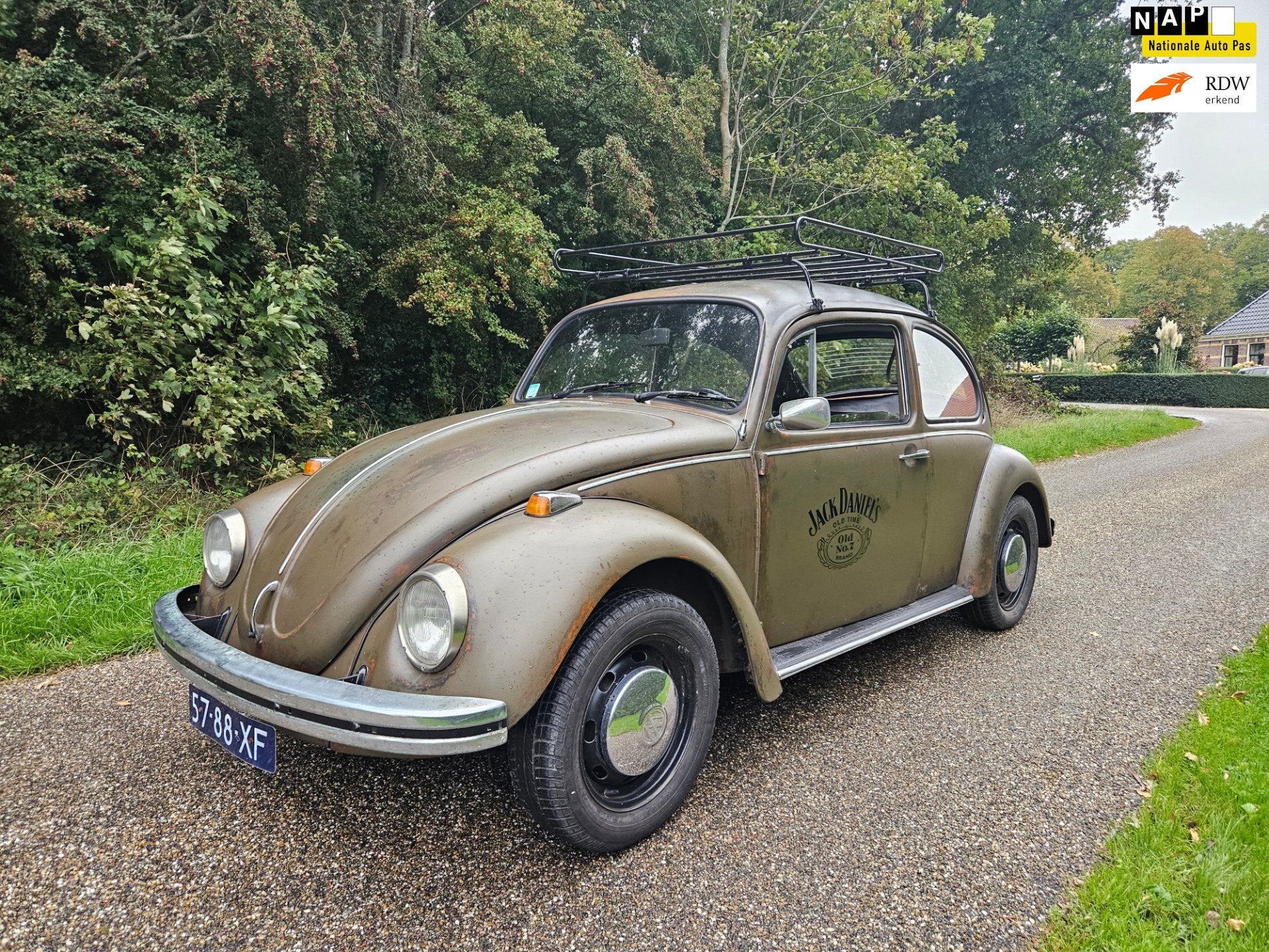 Volkswagen Kever 1300, Achterwielaandrijving, Gebruikt, 4 cilinders, Origineel Nederlands
