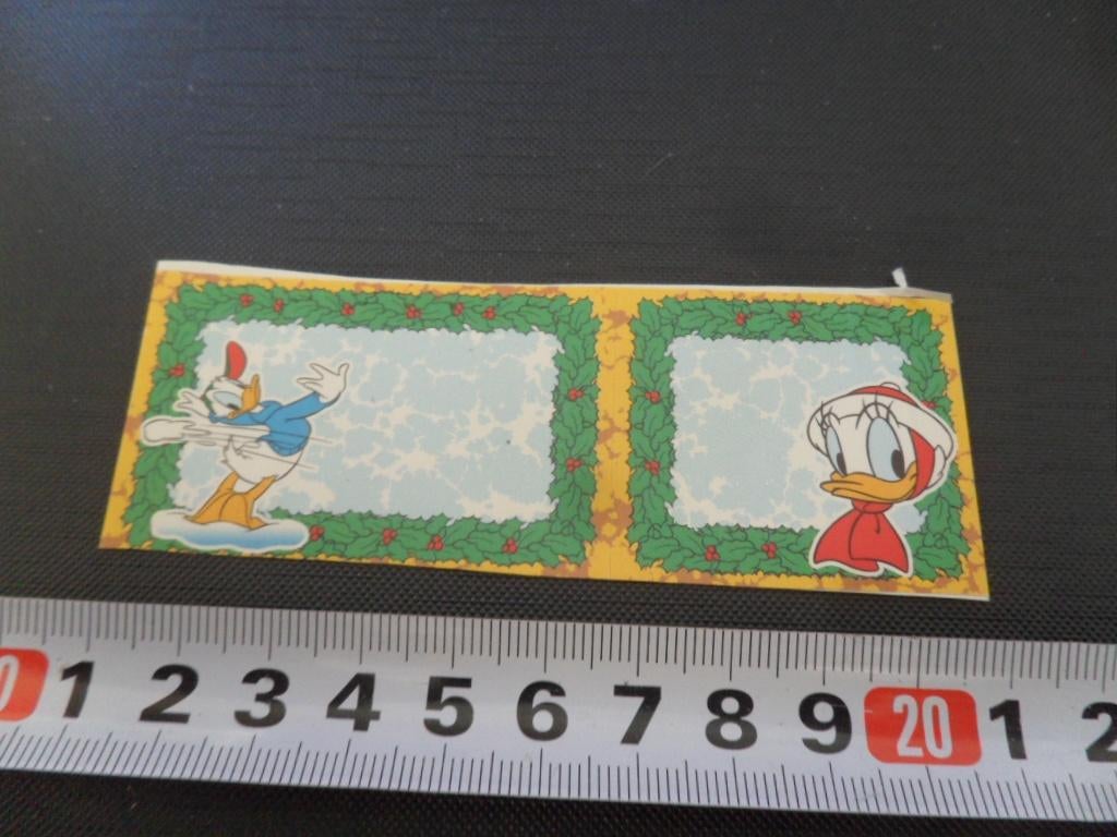 sticker etiket Donald Duck, Ophalen, Zo goed als nieuw