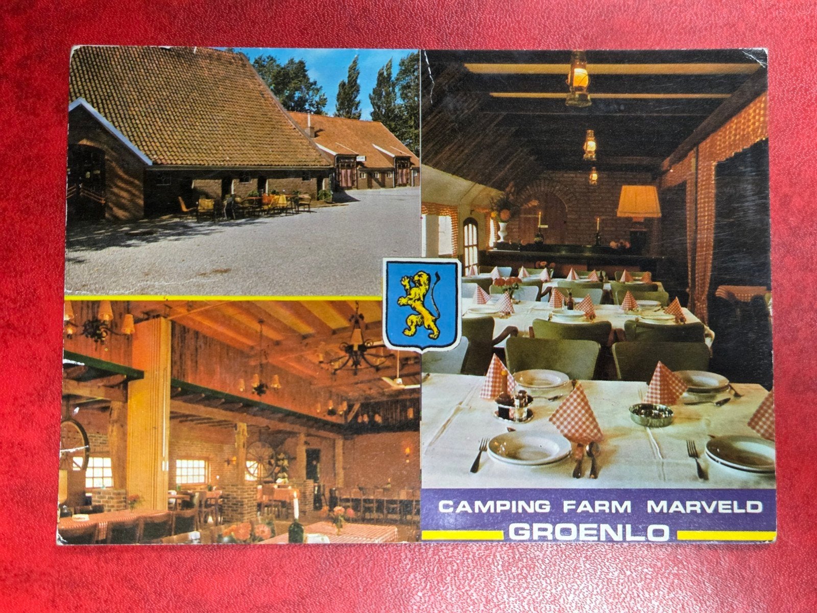 Groenlo Camping Farm Marveld 3-luik, Ophalen of Verzenden, 1960 tot 1980