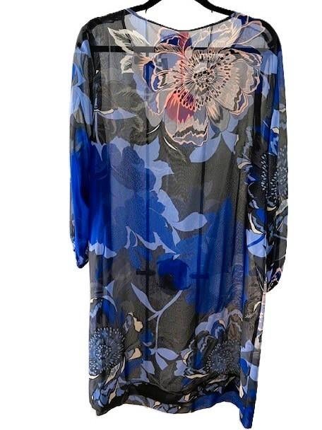 NIEUW KYRA tuniek model FIMO grey kobaltblauw 44, Kleding | Dames, Jurken, Maat 42/44 (L), Nieuw, Knielengte, Kyra & Ko