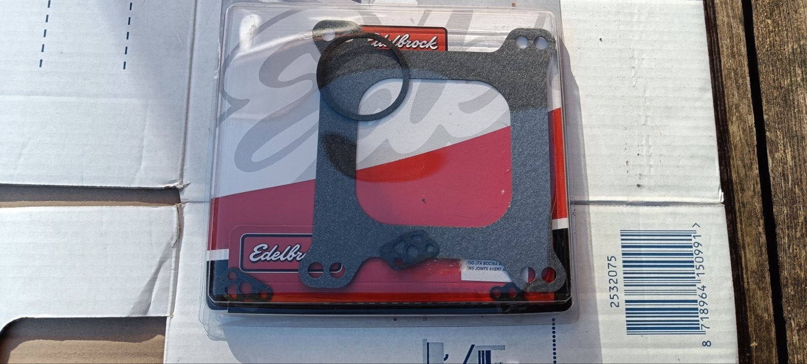 Edelbrock pakking set, Ophalen of Verzenden