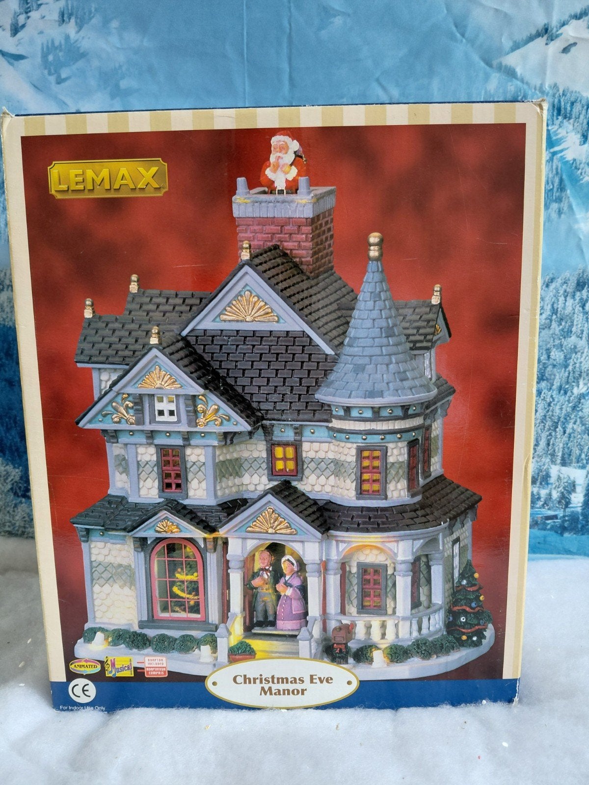 Lemax Christmas Eve Manor, Ophalen of Verzenden, Zo goed als nieuw