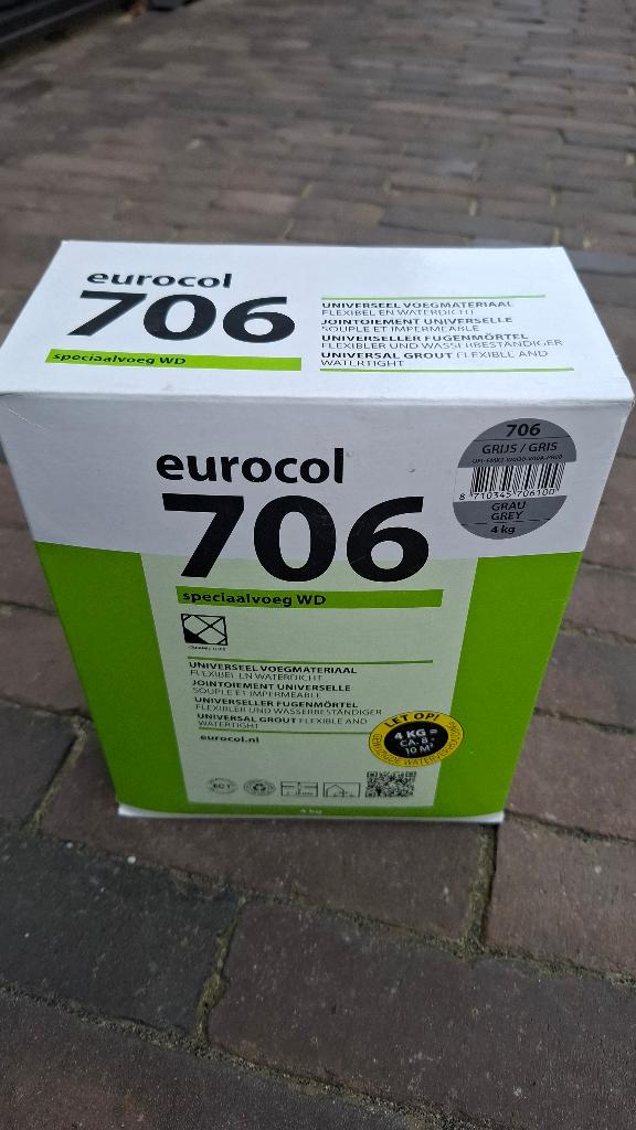 Eurocol 706 Grijs 1pak, Overige typen, Nieuw, 10 m² of meer, Overige materialen