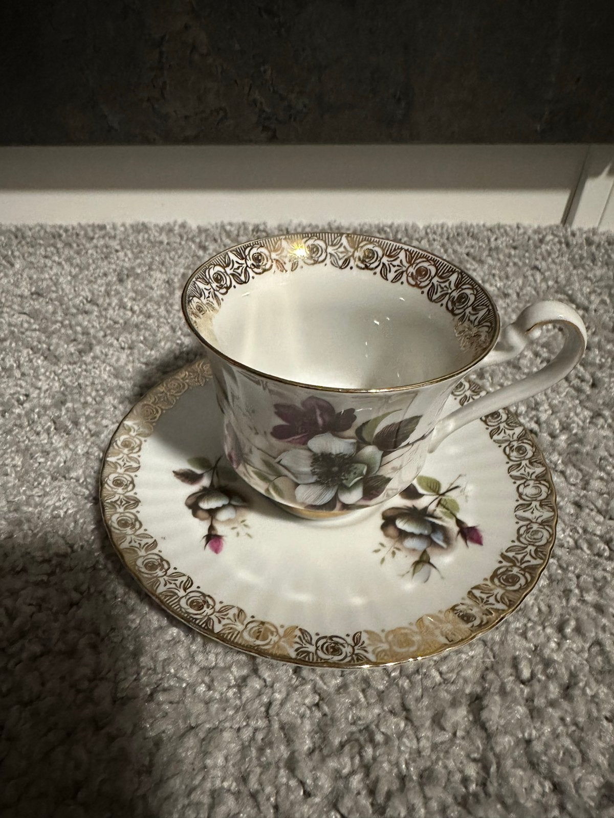 Vintage Bavaria Schumann Arzberg theekopje met schotel, Ophalen