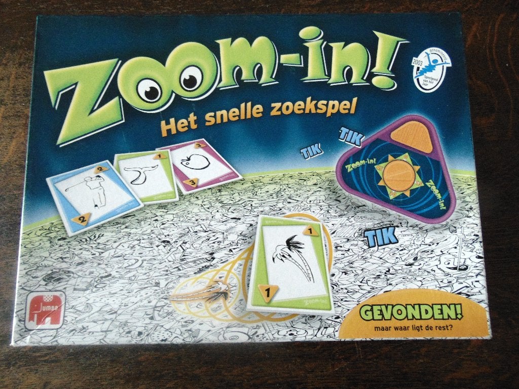 Zoom in Het snelle Zoekspel Van Jumbo, Een of twee spelers, Ophalen of Verzenden, Gebruikt, Jumbo