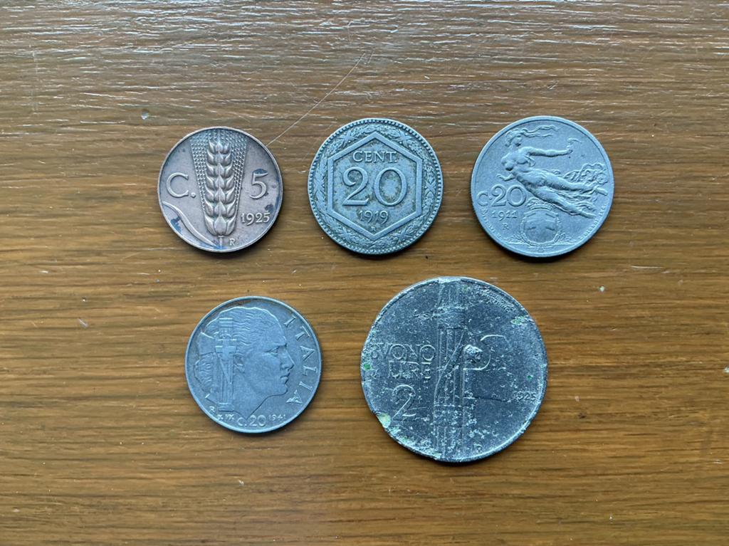 Munten Italië voor WO II, Ophalen of Verzenden, Italië, Setje
