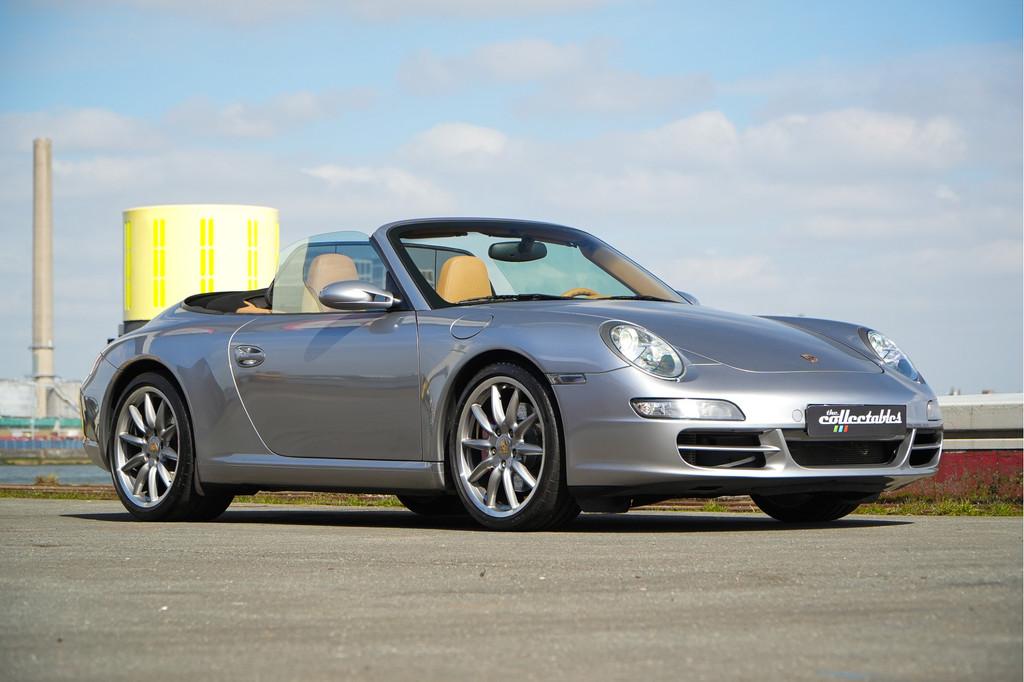 Porsche 911 Cabrio 3.8 Carrera S (bj 2007, automaat), Auto's, Porsche, Automaat, Achterwielaandrijving, Gebruikt, Cabriolet