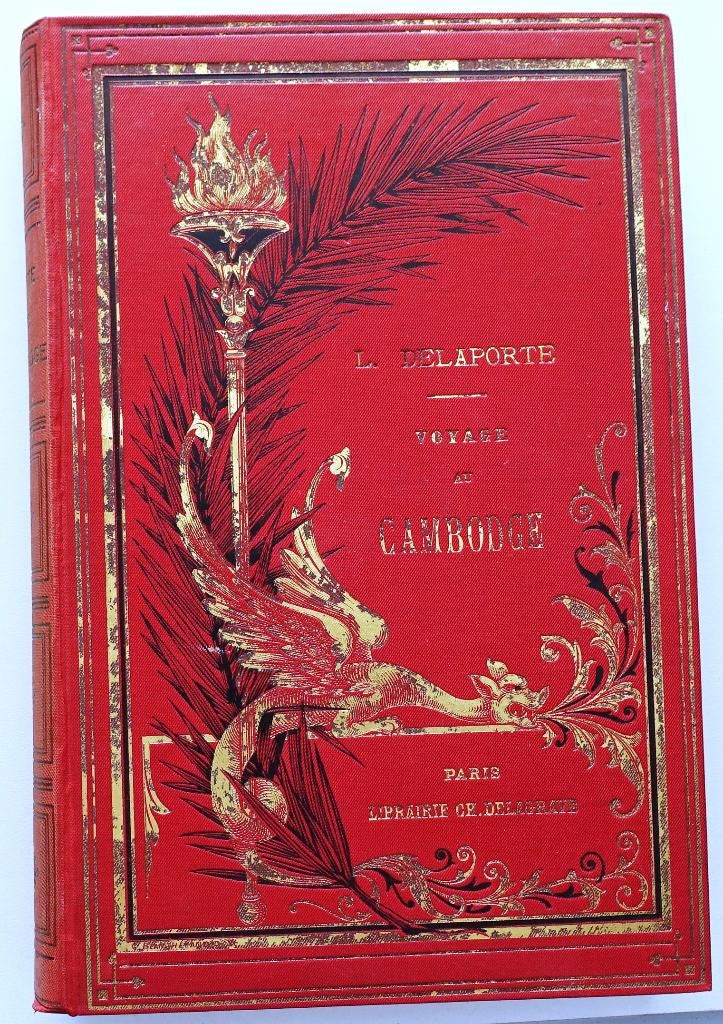 Voyage au Cambodge 1880 Delaporte - Cambodja Khmer 175 ill., Ophalen of Verzenden