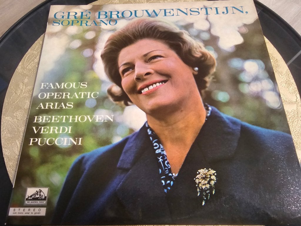 Gré Brouwenstijn – Famous Operatic Arias, Opera of Operette, Ophalen of Verzenden, Zo goed als nieuw, 12 inch