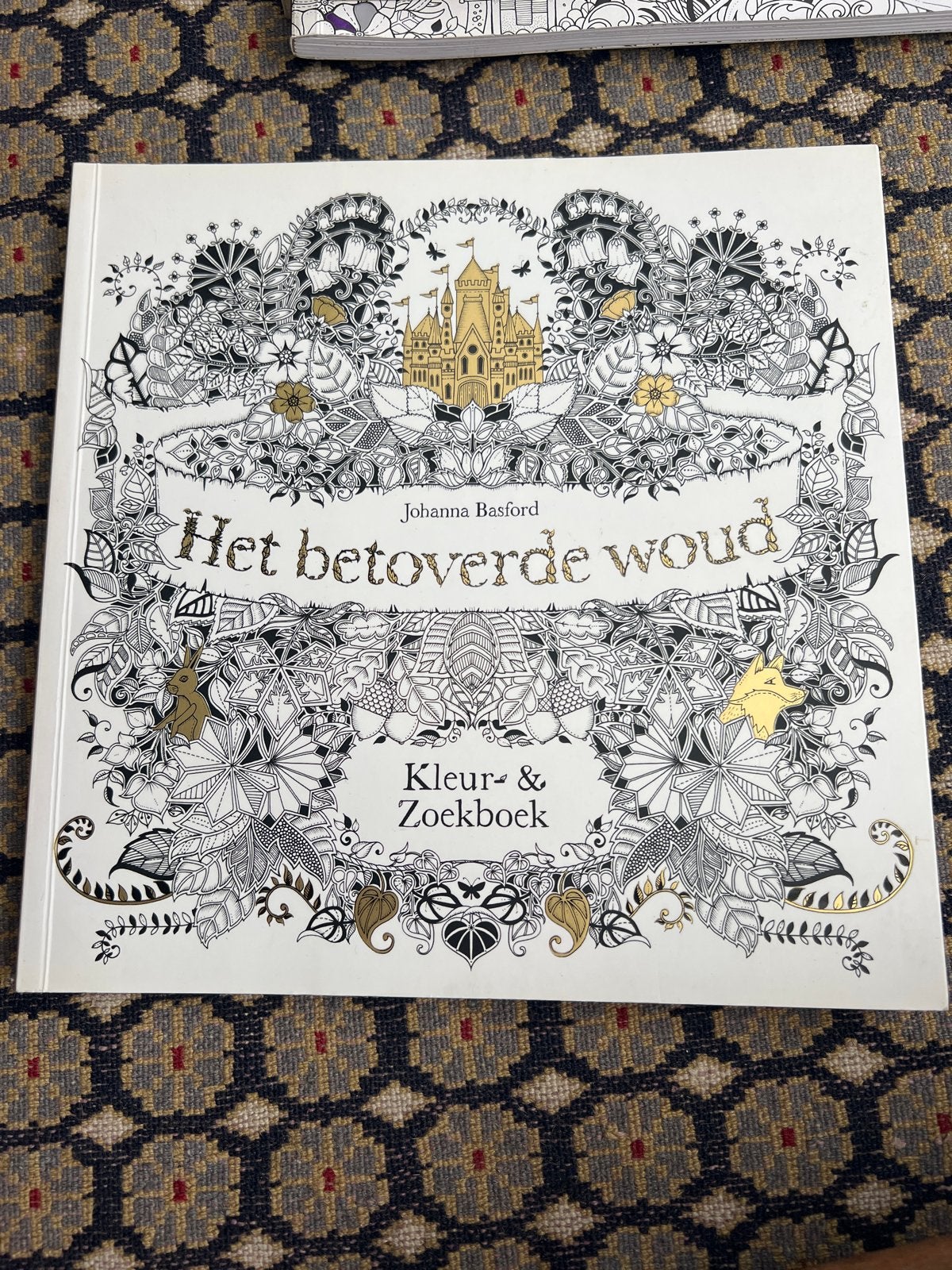 Het betoverde woud - Kleur & Zoekboek Johanna Basford, Ophalen of Verzenden, Gelezen