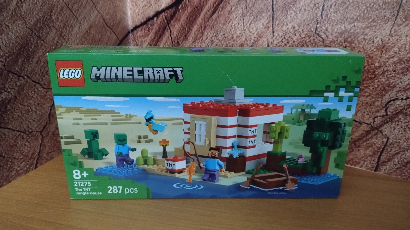 LEGO Minecraft 21275 The TNT Jungle House - Ongeopend, Minecraft, Lego, Nieuw, Ophalen of Verzenden
