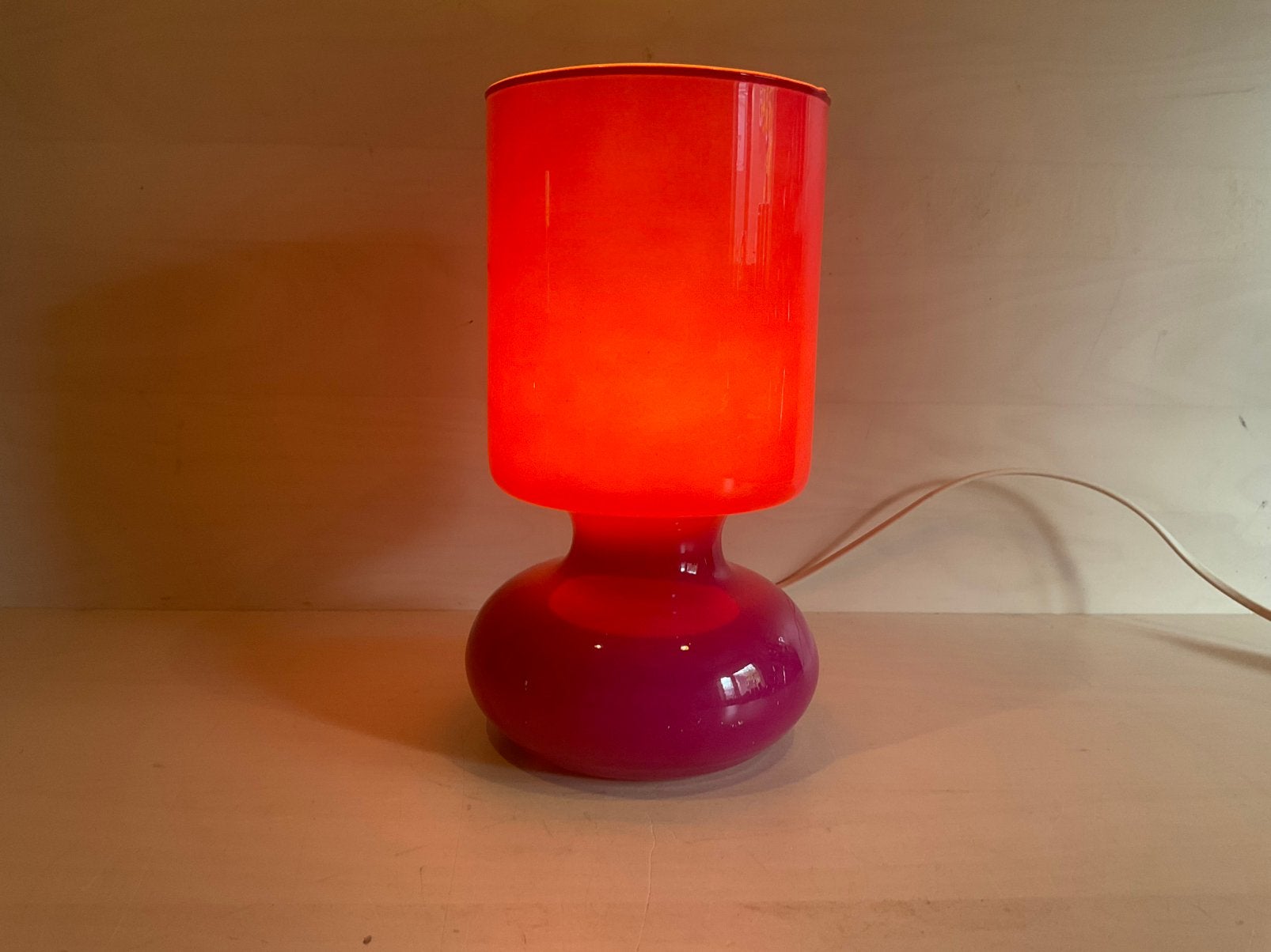 Roze Ikea Lykta tafellamp B0401, Ophalen of Verzenden
