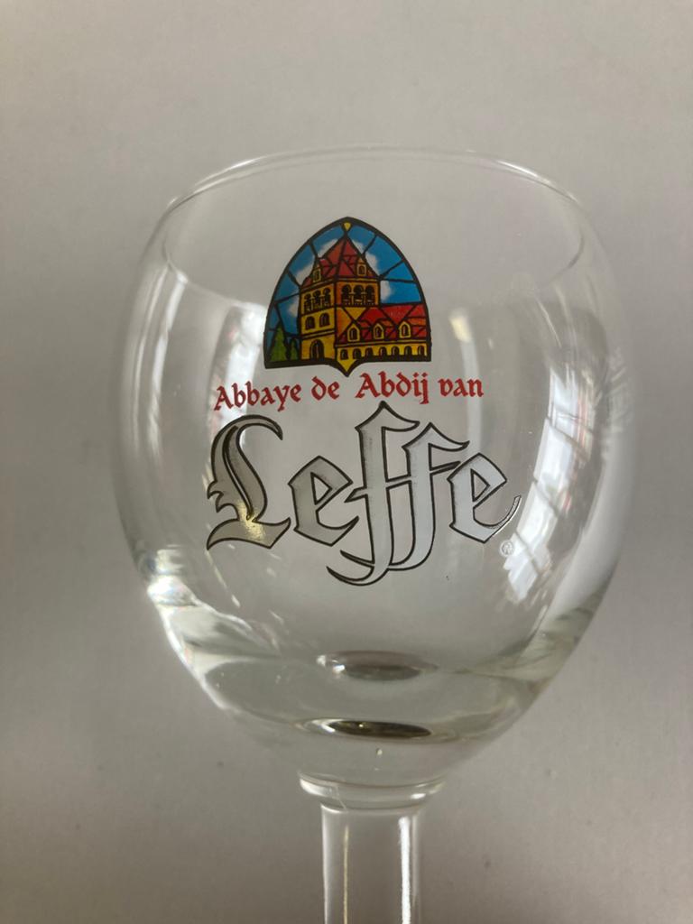 12 Leffe Bierglazen - Abdij van Leffe, Ophalen, Gebruikt, Bierglas