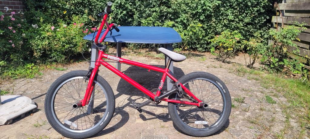 BMX 20” Merk Stolen Stereo 2019 rood, Ophalen, Staal, Voetsteunen, 16 tot 20 inch