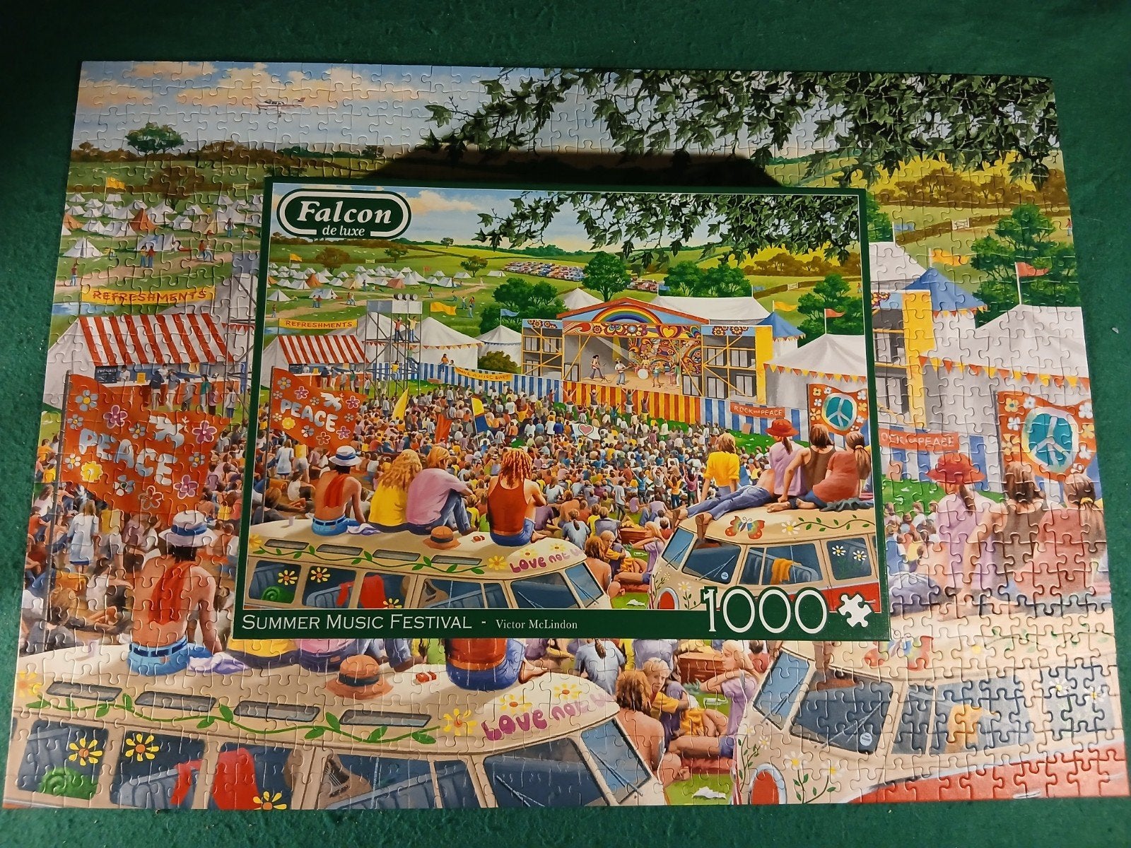 Foto 16 van Falcon puzzels 1000 stukjes
