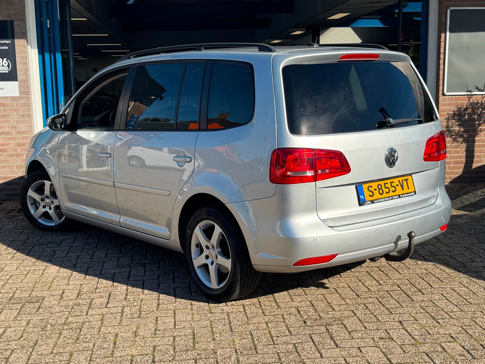 Volkswagen Touran 1.4 TSI Comfortline 7p 2013 NAVI AIRCO NAP, Auto's, Voorwielaandrijving, Gebruikt, Zwart, 4 cilinders