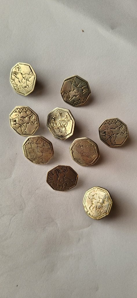antieke zilveren knopen 18e en 19e eeuw, Ophalen of Verzenden, Zilver, Overige typen