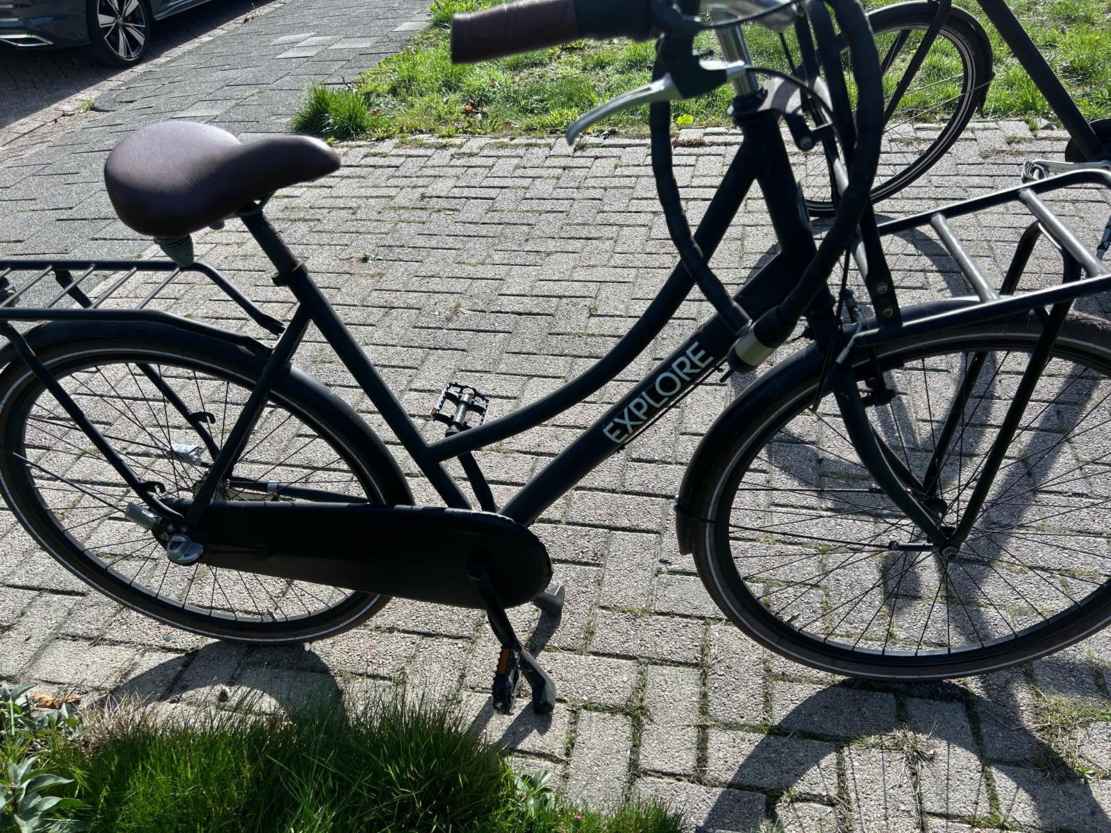 Dames fiets, Ophalen, Gebruikt, Handrem