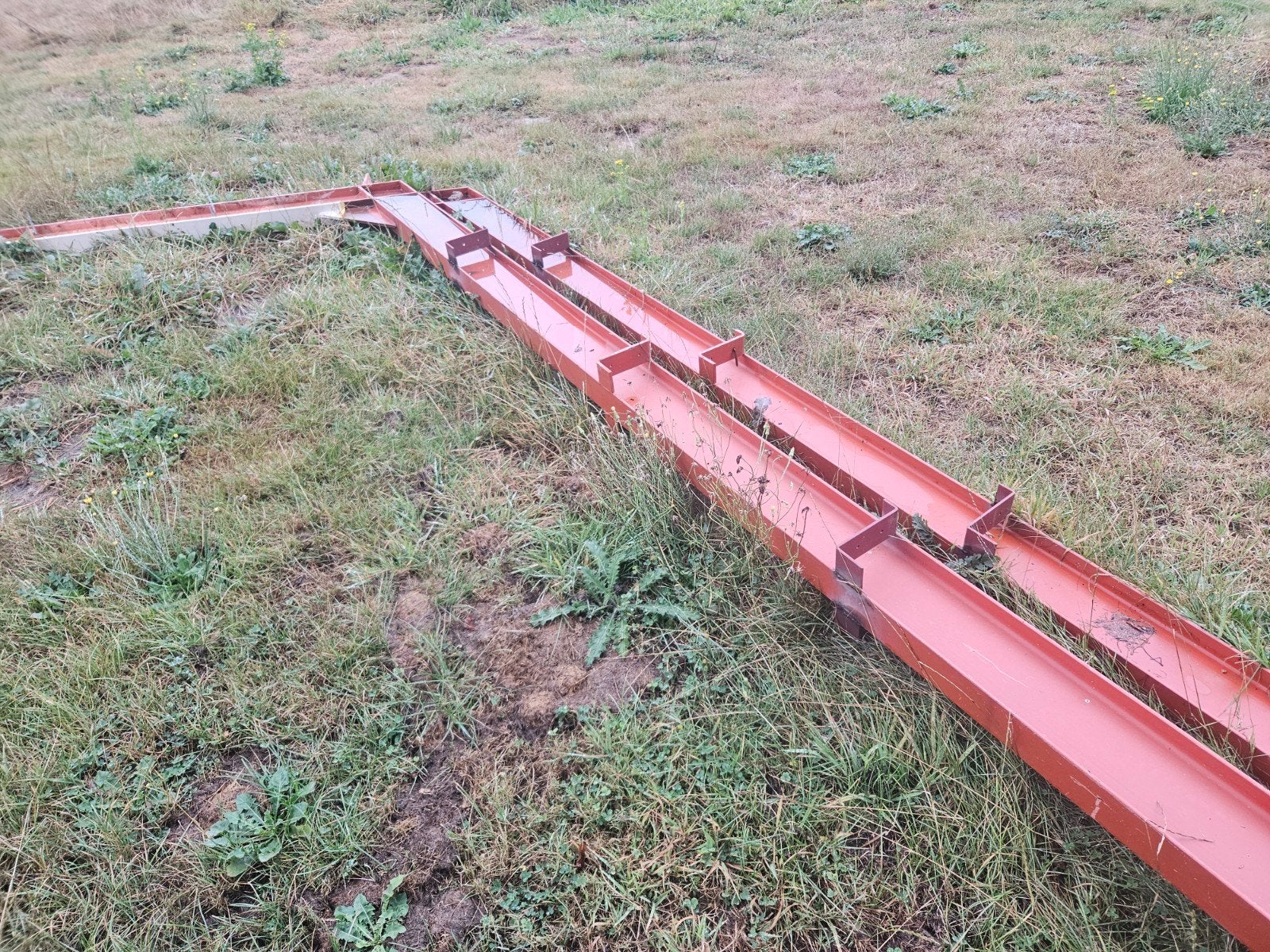 Metalen spanten uit ipe 180, Ophalen, Gebruikt, IJzer