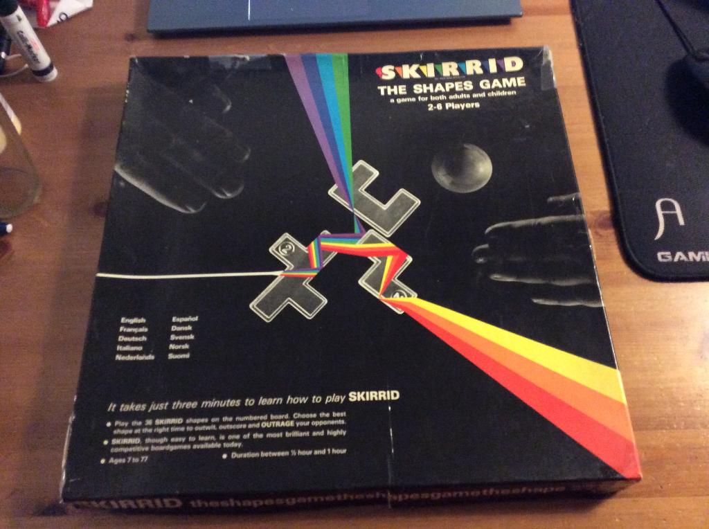 Skirrid The Shapes Game. Vintage 1977, Hobby en Vrije tijd, Gezelschapsspellen | Bordspellen, Vijf spelers of meer, Ophalen of Verzenden