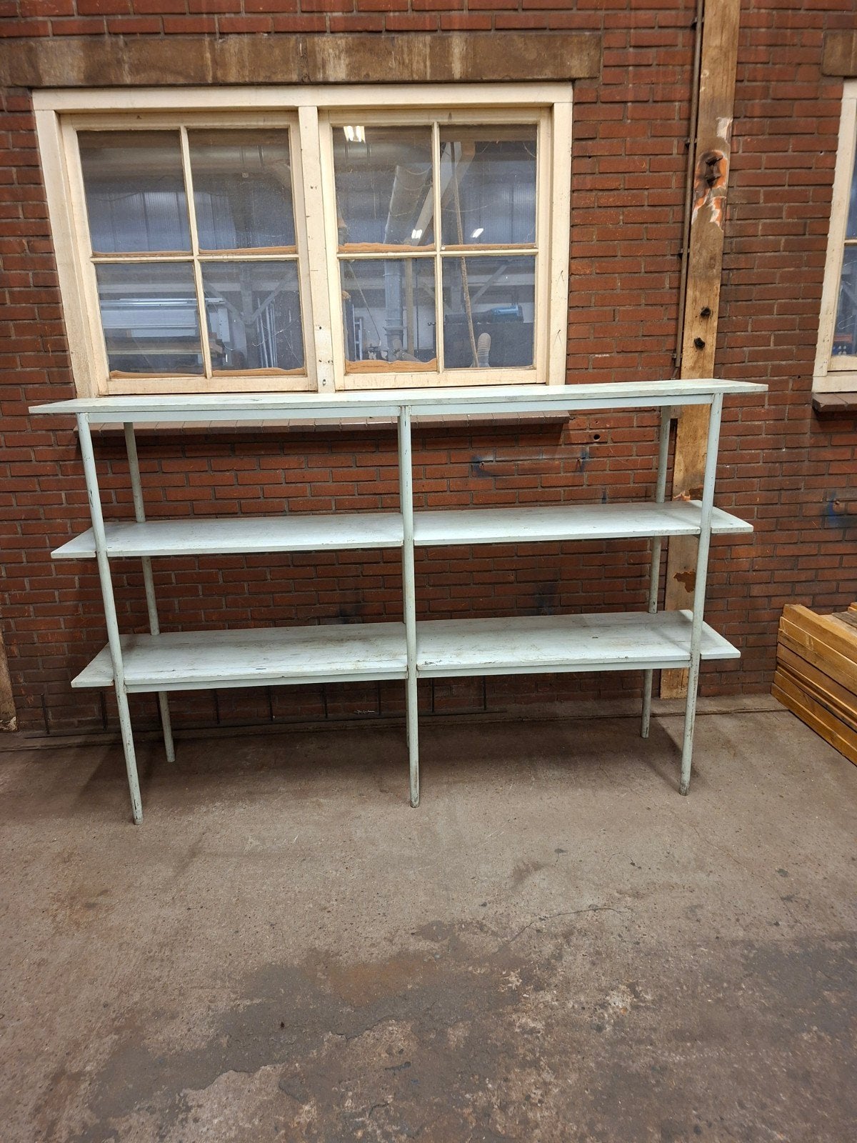 Vintage Stelling / Kast - 239x48x152 cm, Ophalen, Gebruikt