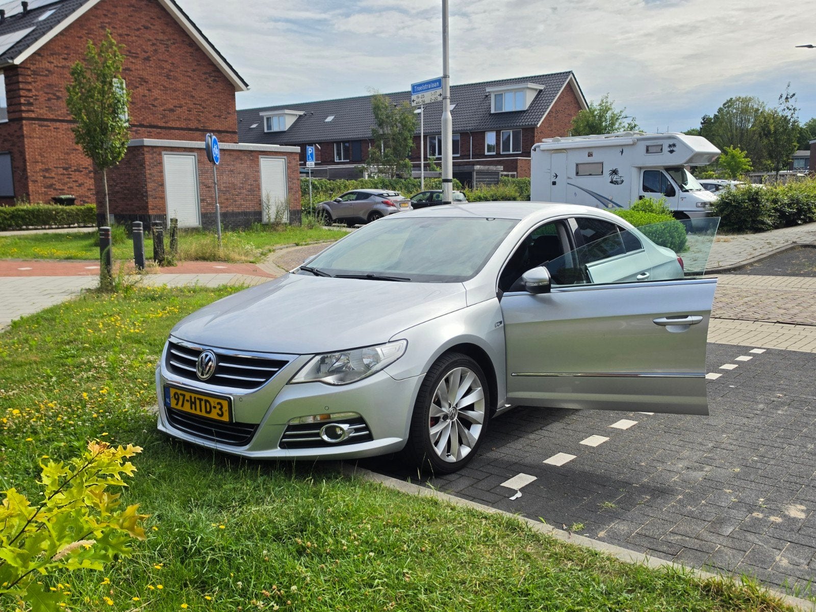 Volkswagen Passat 1.8 TSI 118KW CC 2009 Grijs, Passat CC, Zwart, 4 cilinders, 75 €/maand