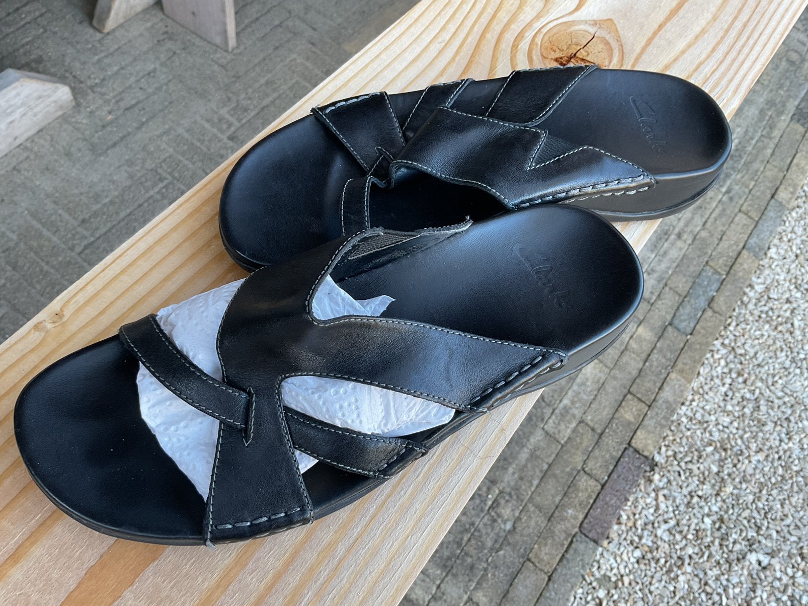 Clarks slippers maat 40 topstaat, Ophalen of Verzenden, Zo goed als nieuw