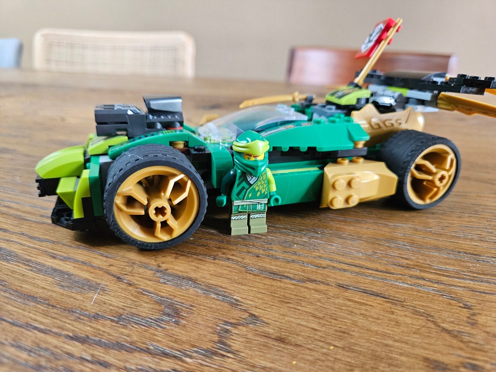 LEGO Ninjago Jungle Raider 71700 met Lloyd minifiguur, Ophalen, Zo goed als nieuw, Overige merken