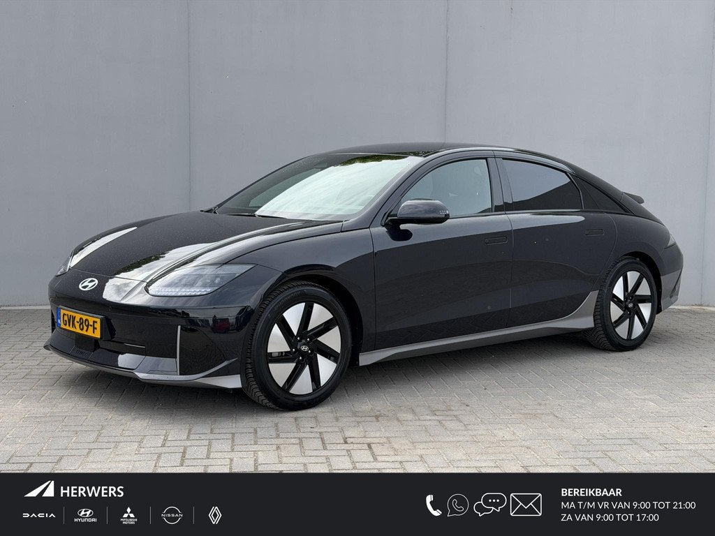 Hyundai IONIQ 6 Connect 77.4 kWh / SOH 100% / Fabrieksgarant, Auto's, Automaat, 228 pk, Gebruikt, 1885 kg