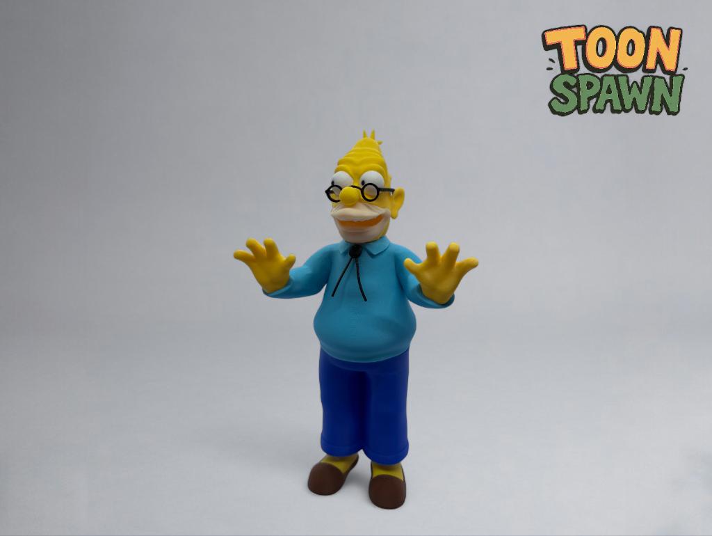 Abe “Grandpa” Simpson Figuur, Verzamelen, Ophalen of Verzenden, Nieuw