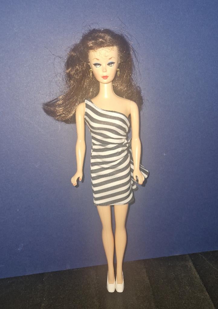 barbie 35 anniversary barbie brunette 1958 - 1993 Mattel, Ophalen of Verzenden, Zo goed als nieuw, Pop