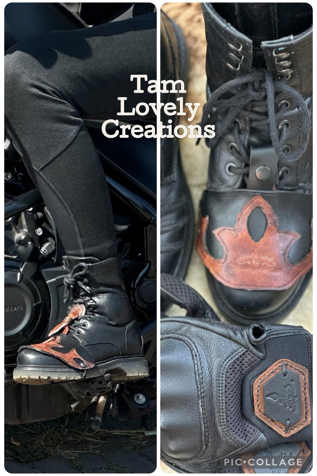 Motor  Schoen beschermer leer🏍️ western chopper, Ophalen of Verzenden, Nieuw zonder kaartje, Laarzen