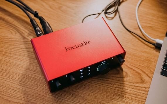 Focusrite Scarlett Solo (4th Gen) - Audio Interface, Computers en Software, Ophalen of Verzenden, Zo goed als nieuw, Extern, Focusrite