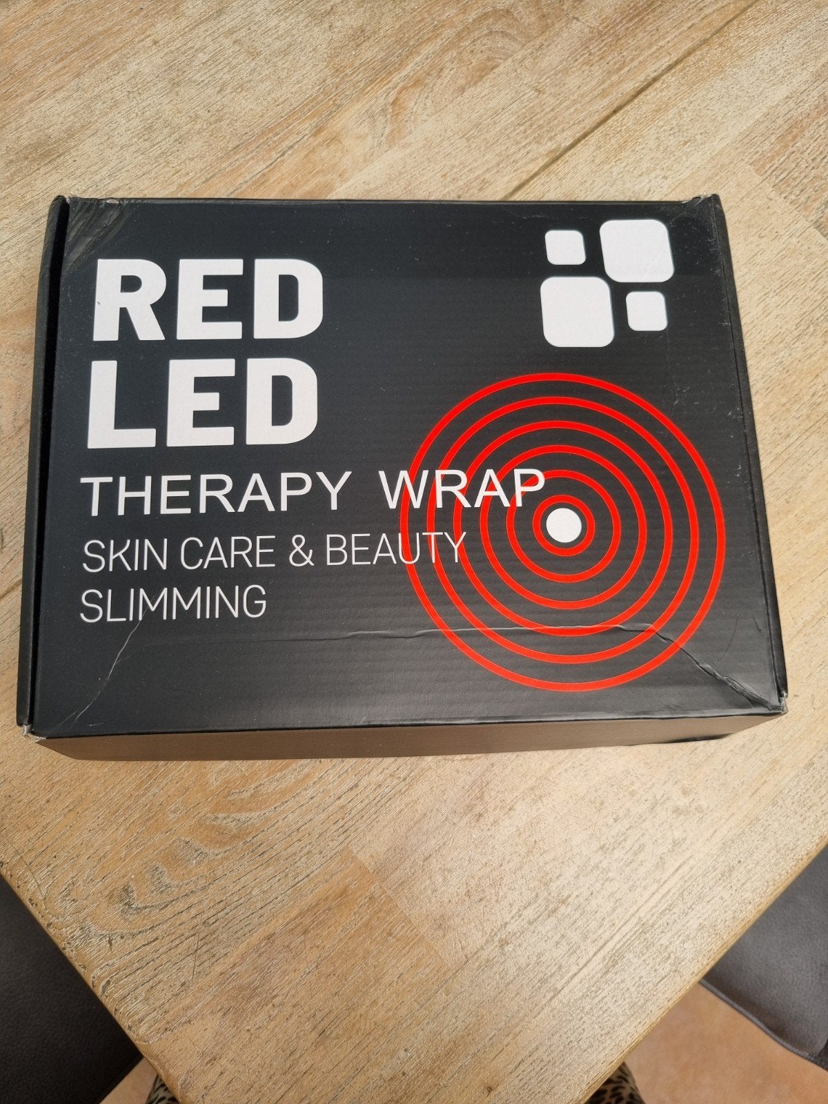 RED LED Therapie Wrap - Huidverzorging & Afslanken, Ophalen of Verzenden, Zo goed als nieuw, Overige typen