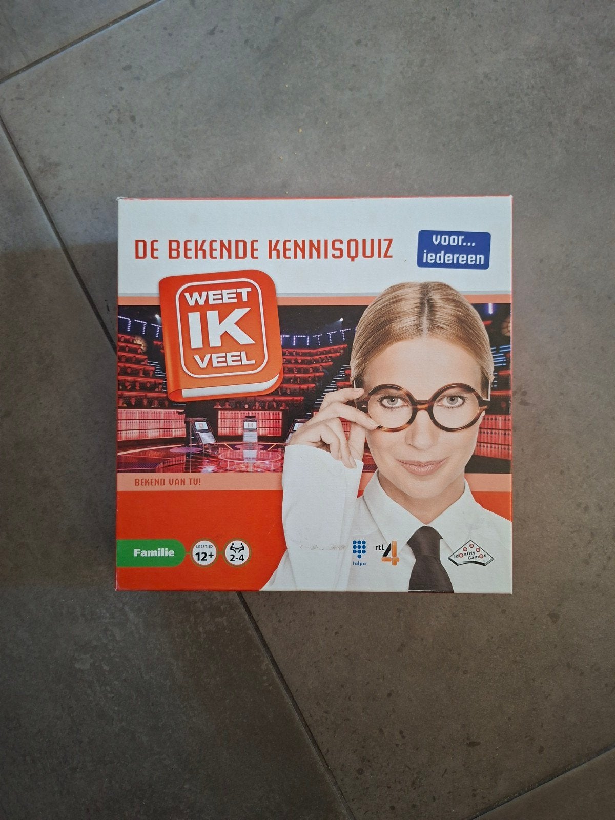 Weet Ik Veel - De Bekende Kennisquiz Gezelschapsspel, Hobby en Vrije tijd, Gezelschapsspellen | Bordspellen, Drie of vier spelers