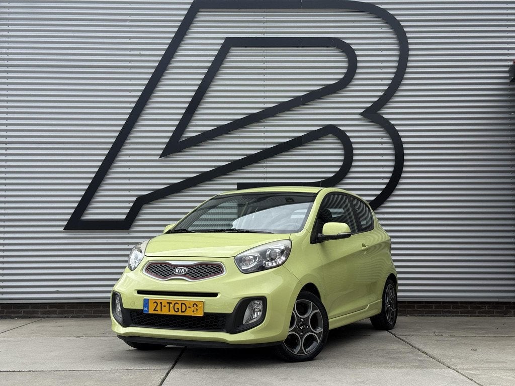 Kia Picanto 1.2 CVVT Comfort Pack 1e Eigenaar|Airco|Elektr., Auto's, Kia, Euro 5, Gebruikt, 4 cilinders, Emergency brake assist