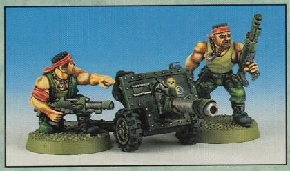 Catachan Lascannon, Verzenden, Zo goed als nieuw, Warhammer 40000, Figuurtje(s)
