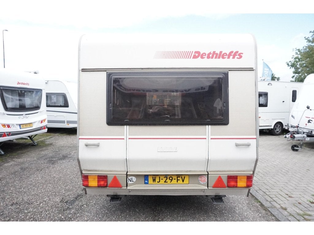 Dethleffs Beduin 490 Motorcaravan met voortent, Caravans en Kamperen, Dwarsbed, Rondzit, Bedrijf, 750 - 1000 kg