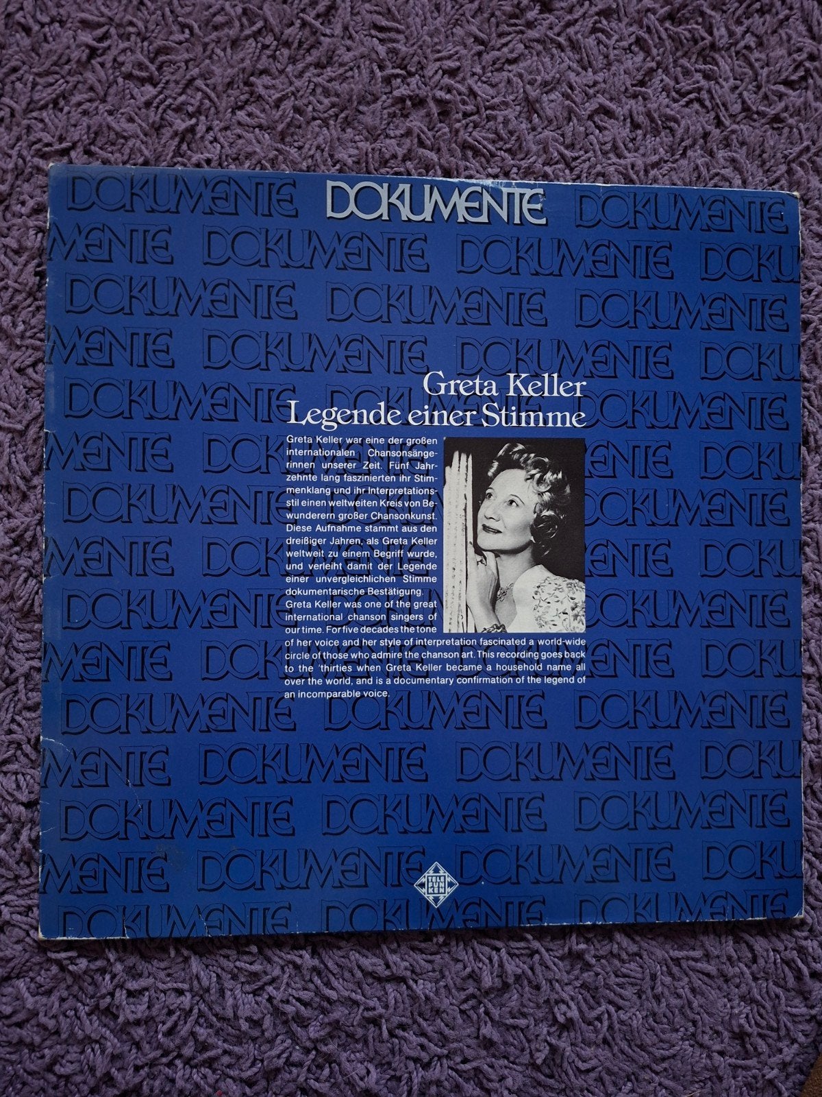LP Greta Keller, Ophalen of Verzenden, Zo goed als nieuw, 12 inch, Opera of Operette