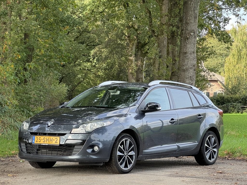 Renault Mégane Estate 1.4 TCe Parisienne Apk 5-27 airco cru, Euro 5, Gebruikt, 4 cilinders, Verwarmde buitenspiegels